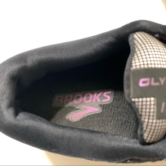 Brooks Glycerin 17 Running Shoes Womens Size 8 Black Purple Sneakers 1202831B097 - Picture 7 of 11